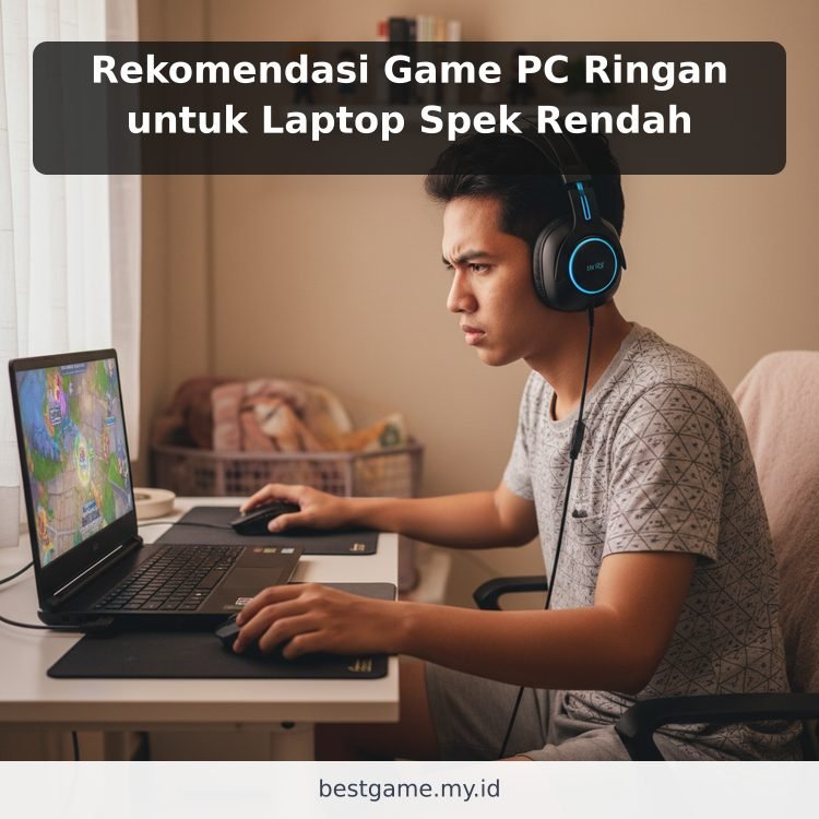 Rekomendasi Game PC Ringan untuk Laptop Spek Rendah