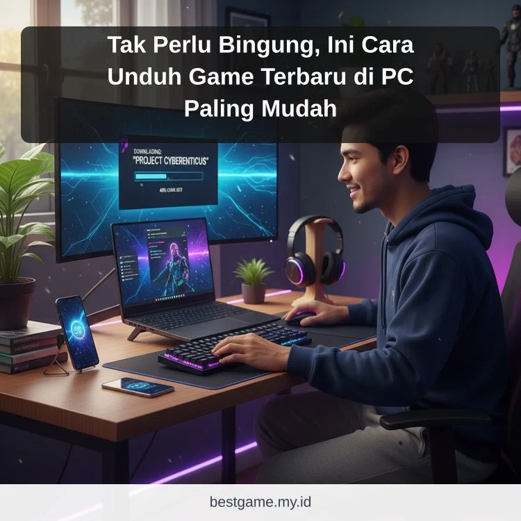Tak Perlu Bingung, Ini Cara Unduh Game Terbaru di PC Paling Mudah