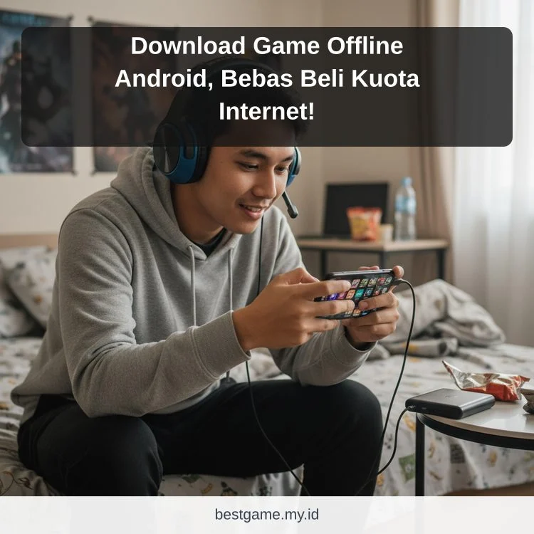 Download Game Offline Android, Bebas Beli Kuota Internet!