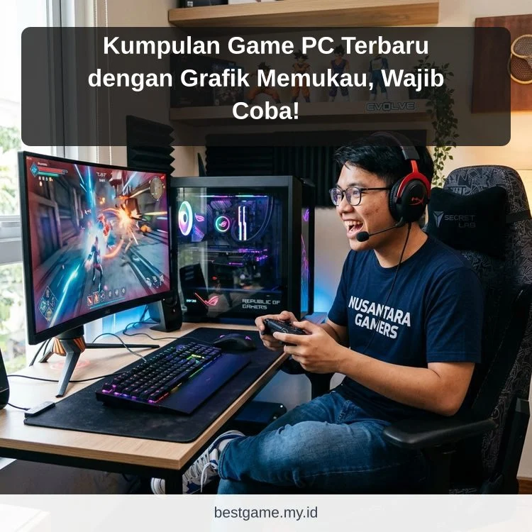 Kumpulan Game PC Terbaru dengan Grafik Memukau, Wajib Coba!