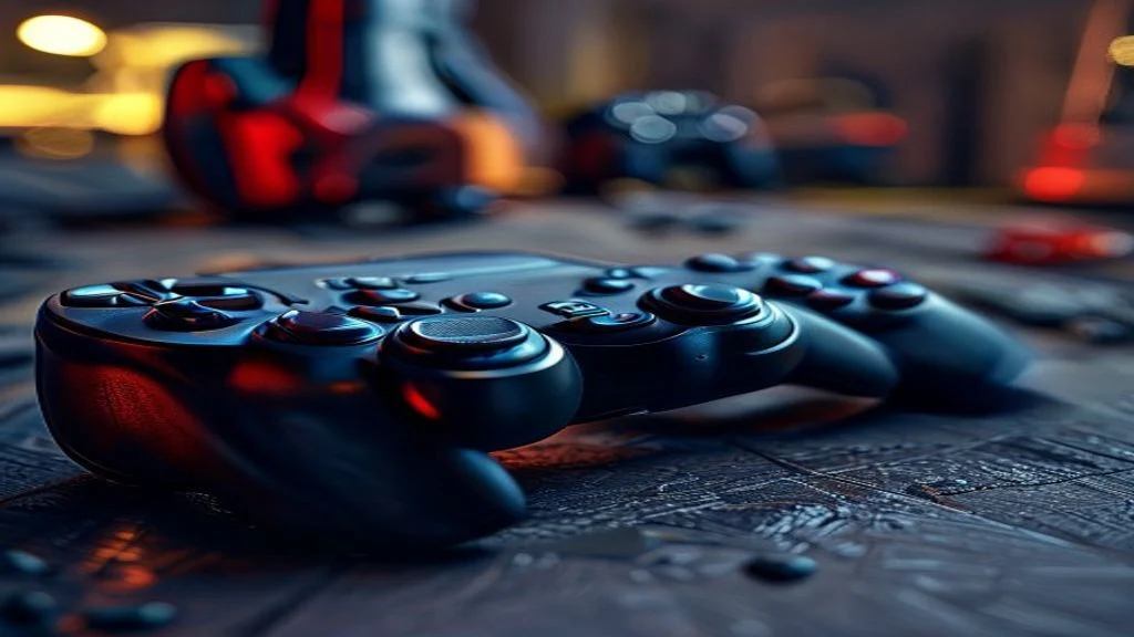 Screenshot grafis menampilkan koleksi game terbaru dengan logo dan gameplay menarik, menonjolkan tema Latest Games